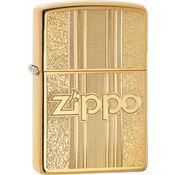 Zippo 05446 Zippo and Pattern Lighter with High Polish Brass Construction