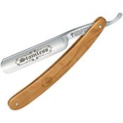 Boker 140537 Razor Stainless with Olive Wood Handle