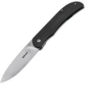 Boker 01BO137 D2 tool steel Exskelibur I Framelock Knife with Black G10 Handle