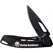 Case 52213 Harley TecX Framelock Knife with Black Handles