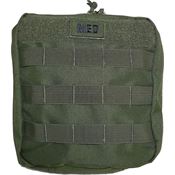 Elite First Aid Kits 184OD Green GP IFAK Level 1 Kit OD with Nylon Construction