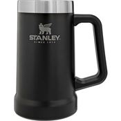 Stanley 2874030 Black Big Grip Beer Stein 24oz Mug with Stainless Construction