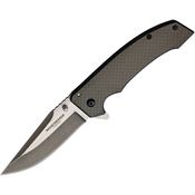 Winchester 14097 Assist Open Framelock Knife G10/Carbon Fiber Handles