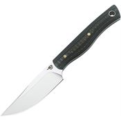 Bestech Knives 01C HEIDI Fixed Blade Knife Black Handles