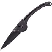 Tekut Knives 5063H Pecker EDC 7-Lock Black Knife Black Handles
