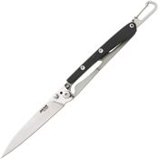 Bear & Son Cutlery 61526 Minimal Framelock Knife Black Handles