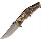 Browning Knives 0306 Assist Open Linerlock Knife Camo Handles