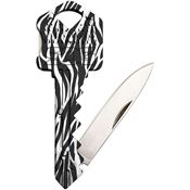 SOG Knives 110 Key Lockback Knife Zebra Handles