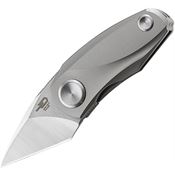Bestech Knives T1913A TULIP Framelock Knife Grey Handles
