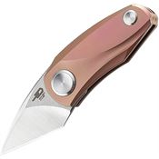 Bestech Knives T1913D TULIP Framelock Knife Pink Handles