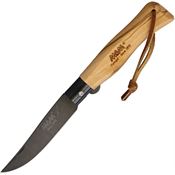 MAM Knives 2212 MAM2212 Black Folding Knife Olive Wood Handles