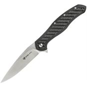 Steel Will F4571 Intrigue Linerlock Knife Carbon Fiber
