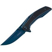 Kershaw 8320 Outright Assist Open Framelock Knife Blue/Black Handles