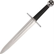 Legacy Arms 103A Teutonic Knight Dagger Carbon Fixed Blade Knife Black Handles