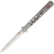 Al Mar K4046 Slimline Quicksilver Framelock Knife Titanium Handles