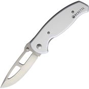 Beretta 91613 Airlight 3 Linerlock Knife Silver Handles