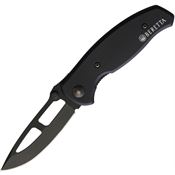 Beretta 91616 Small Airlight 3 Linerlock Knife Black Handles