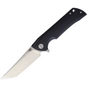 Bestech G16A1 Paladin Tanto Linerlock Knife Black Handles