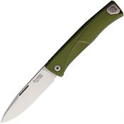 Lion Steel TTLAGS Thrill Slip Joint Knife Green Handles