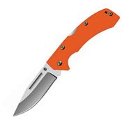 AccuSharp 712C Clip Point Lockback Knife Orange G10 Handles