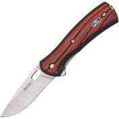 Buck 341RWS Vantage-Avid Framelock Knife Wood Onlay Handles