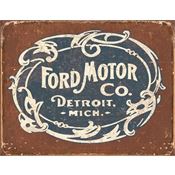 Tin Signs 1707 Ford Historic Logo