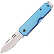 Bear & Son 110BL Large Slip Joint Knife Blue Handles
