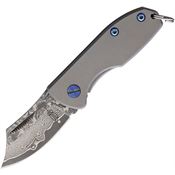 BucknBear 7800M Mini EDC Framelock Knife Gray Handles