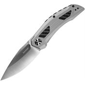 Kershaw 5510 Norad Framelock Knife Bead Blast/Carbon Fiber Handles