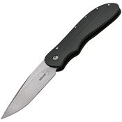 Boker 01BO089 Voortrekker Friction Folder Stonewash Knife Black Handles