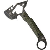 Hoffner 44 Hand Hawk Fixed Blade Knife OD Green Handles