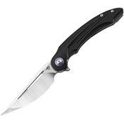 Bestech G25A Irida Linerlock Knife Black Handles
