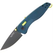 SOG 11410357 Aegis MK3 AT-XR Lock Gray Knife Indigo Handles
