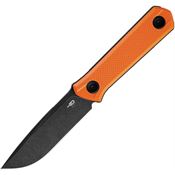 Bestech F02C Hedron Fixed Blade Knife Orange Handles