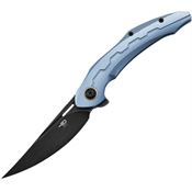 Bestech T2002B Marukka Framelock Knife Blue Handles