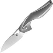 Bestech T2003A The Reticulan Framelock Knife Gray Handles