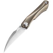 Bestech T2004B Ivy Framelock Knife Bronze Handles