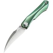 Bestech T2004D Ivy Framelock Knife Green Handles