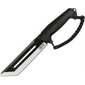 Elite Tactical FIX004BK The Rig From Elite Tactical Fixed Blade Knife Black Handles