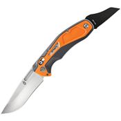Gerber 30001761 Randy Newberg DTS Linerlock Knife Gray/Orange Handles