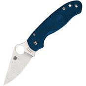 Spyderco 223PCBL Para 3 Compression Lock Knife Blue Handles