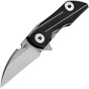 Bestech T2006C 2500 Delta Framelock Knife Black Handles