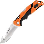 Buck 660ORG Pursuit Pro Lockback Knife Guthook Black/Orange Handles