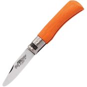 Old Bear 935115MOK XS OBY Satin Folding Knife Orange Handles
