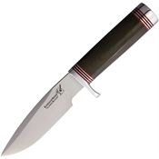BlackJack B125GM Classic Model 125 Fixed Blade Knife Green Handles