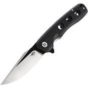 Bestech G33A1 Arctic Linerlock Knife Black G10 Handles