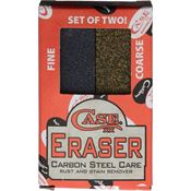Case E01 Rust Eraser Set