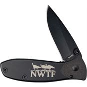 Case 18770 NWTF Tec X Linerlock Knife Black Handles