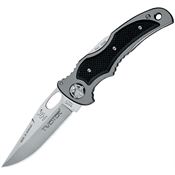 Fox 454G10 Twister Lockback Knife Gray/Black Handles