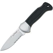 Fox 578NS Forest Lockback Knife Black Handles
